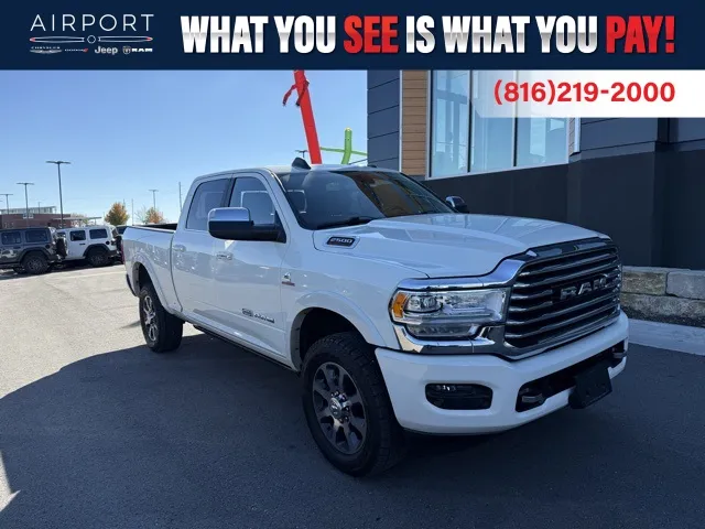 Used 2020 RAM Ram 2500 Pickup Laramie Longhorn with VIN 3C6UR5GL1LG146869 for sale in Kansas City
