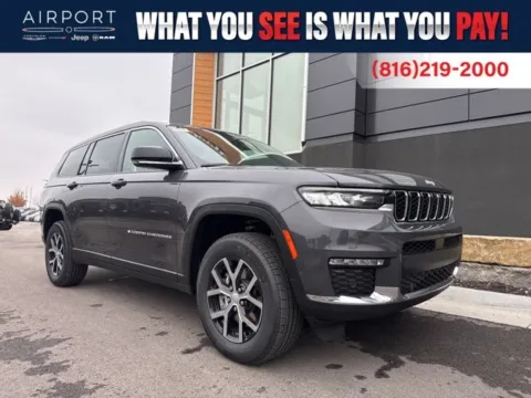 Gray 2025 Jeep Grand Cherokee L Limited for sale in Platte City, MO