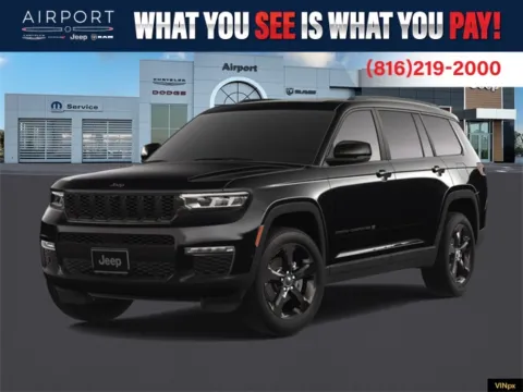 Black 2025 Jeep Grand Cherokee L Limited for sale in Platte City, MO