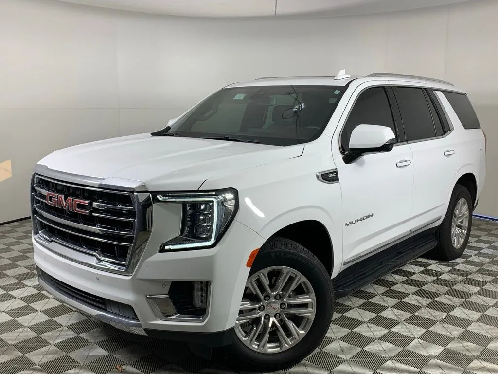 White 2022 GMC Yukon SLT for sale in Morrow, GA