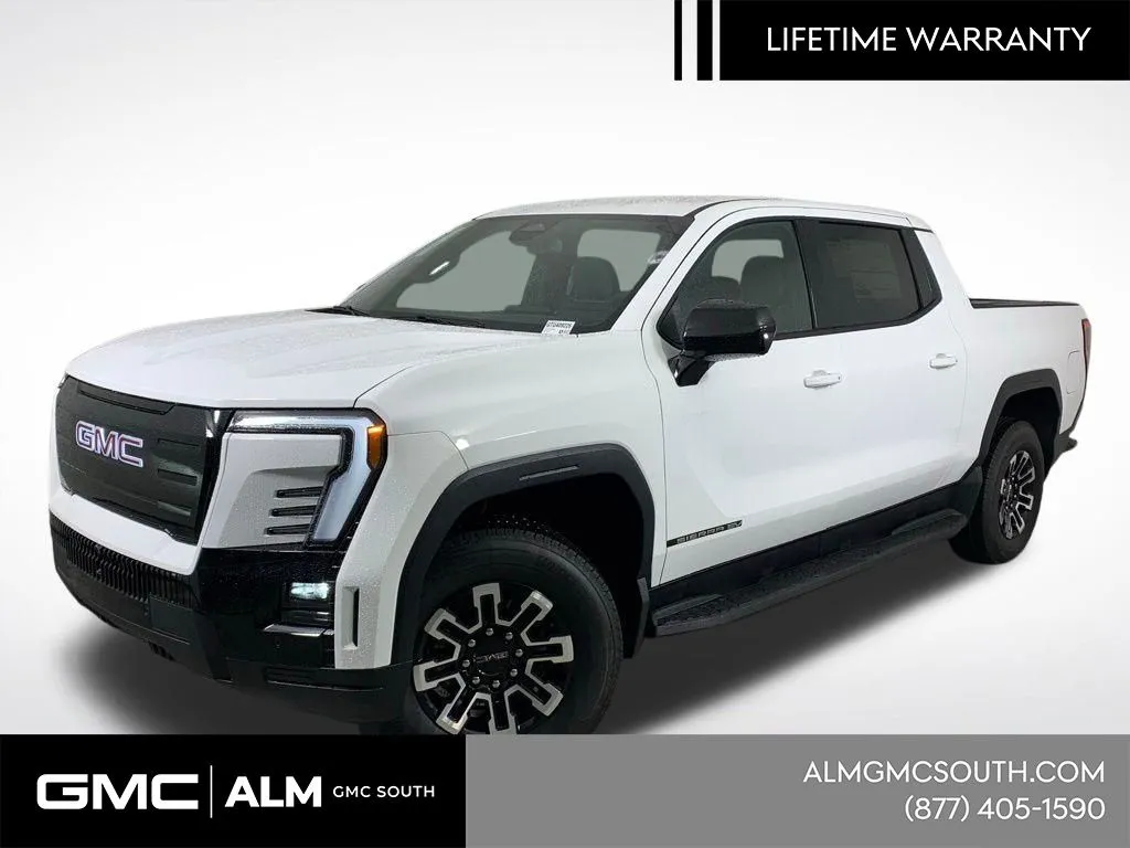 White 2026 GMC Sierra EV Elevation for sale in Morrow, GA
