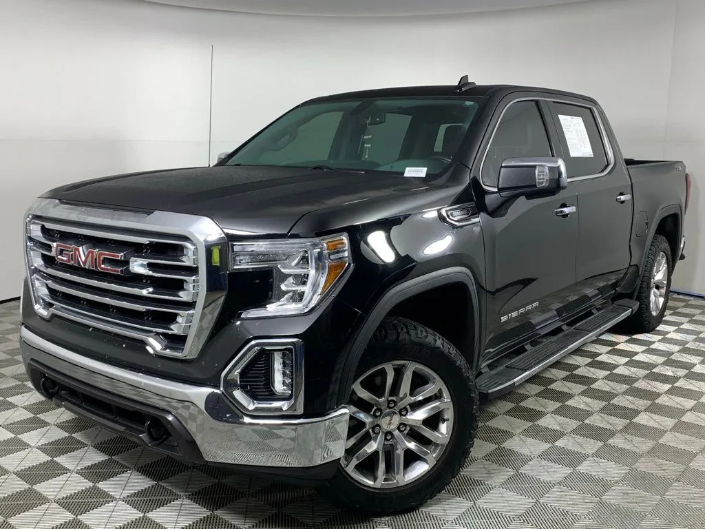 Black 2021 GMC Sierra 1500 SLT for sale in Morrow, GA