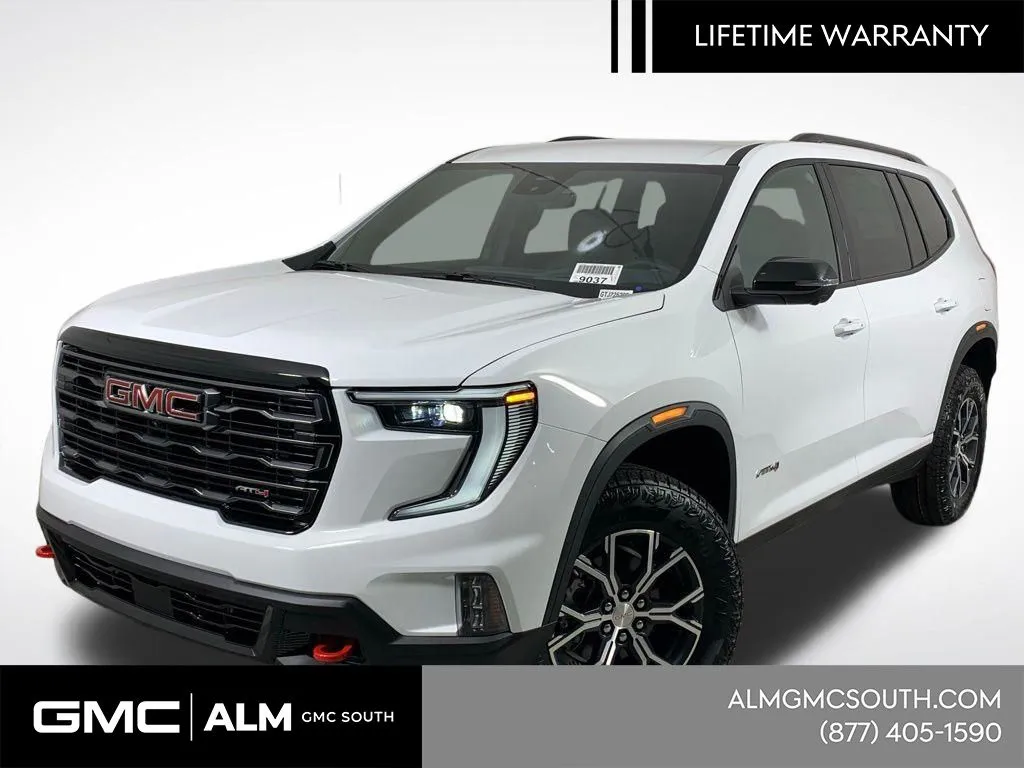 White 2026 GMC Acadia AT4 for sale in Morrow, GA
