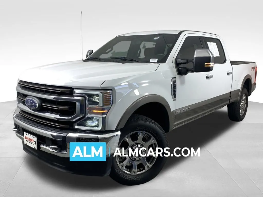 White 2021 Ford F-250SD King Ranch for sale in Morrow, GA