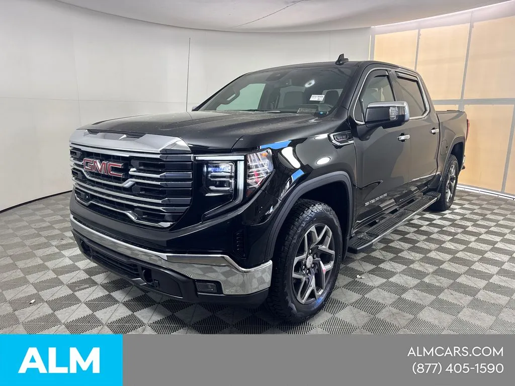 Black 2025 GMC Sierra 1500 SLT for sale in Morrow, GA
