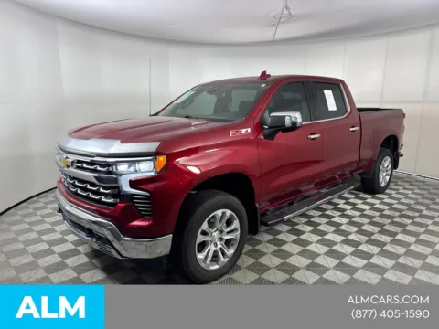 Red 2022 Chevrolet Silverado 1500 LTZ for sale in Morrow, GA