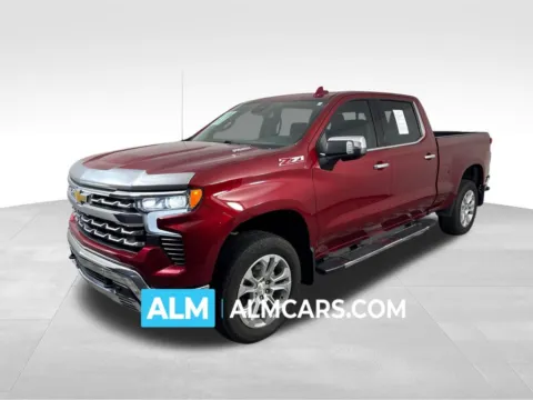 Red 2022 Chevrolet Silverado 1500 LTZ for sale in Morrow, GA
