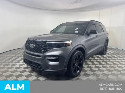 Gray 2022 Ford Explorer ST for sale in Morrow, GA