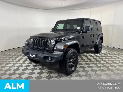 Black 2025 Jeep Wrangler Sport S for sale in Morrow, GA