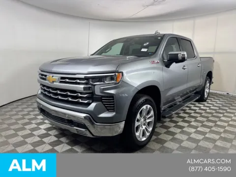 Gray 2023 Chevrolet Silverado 1500 LTZ for sale in Morrow, GA