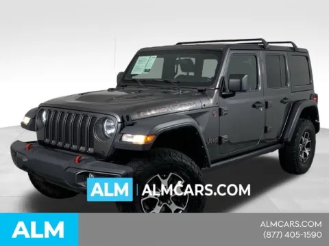 Gray 2021 Jeep Wrangler Unlimited Rubicon for sale in Morrow, GA