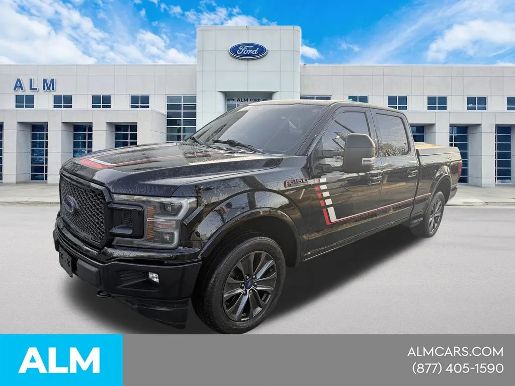 Black 2018 Ford F-150 Lariat for sale in Morrow, GA