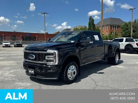 Black 2025 Ford F-450SD Platinum for sale in Morrow, GA