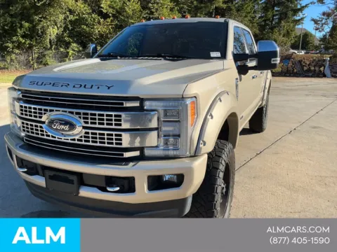 White 2017 Ford F-250SD Platinum for sale in Morrow, GA