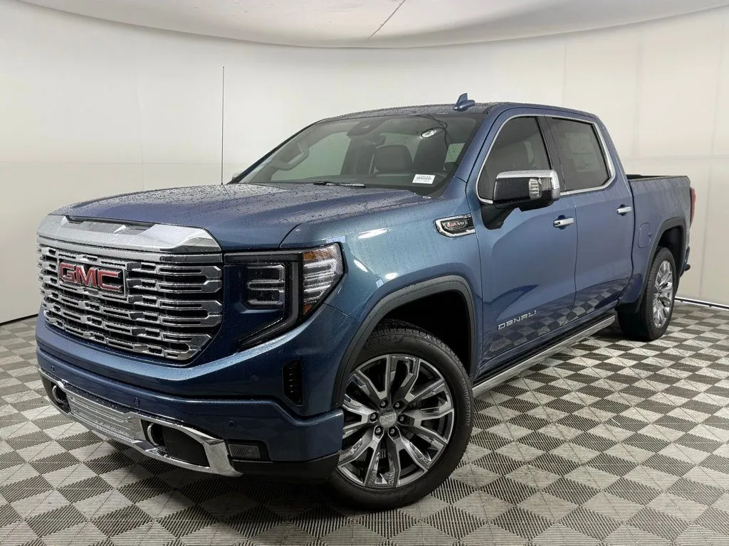 Blue 2025 GMC Sierra 1500 Denali for sale in Morrow, GA