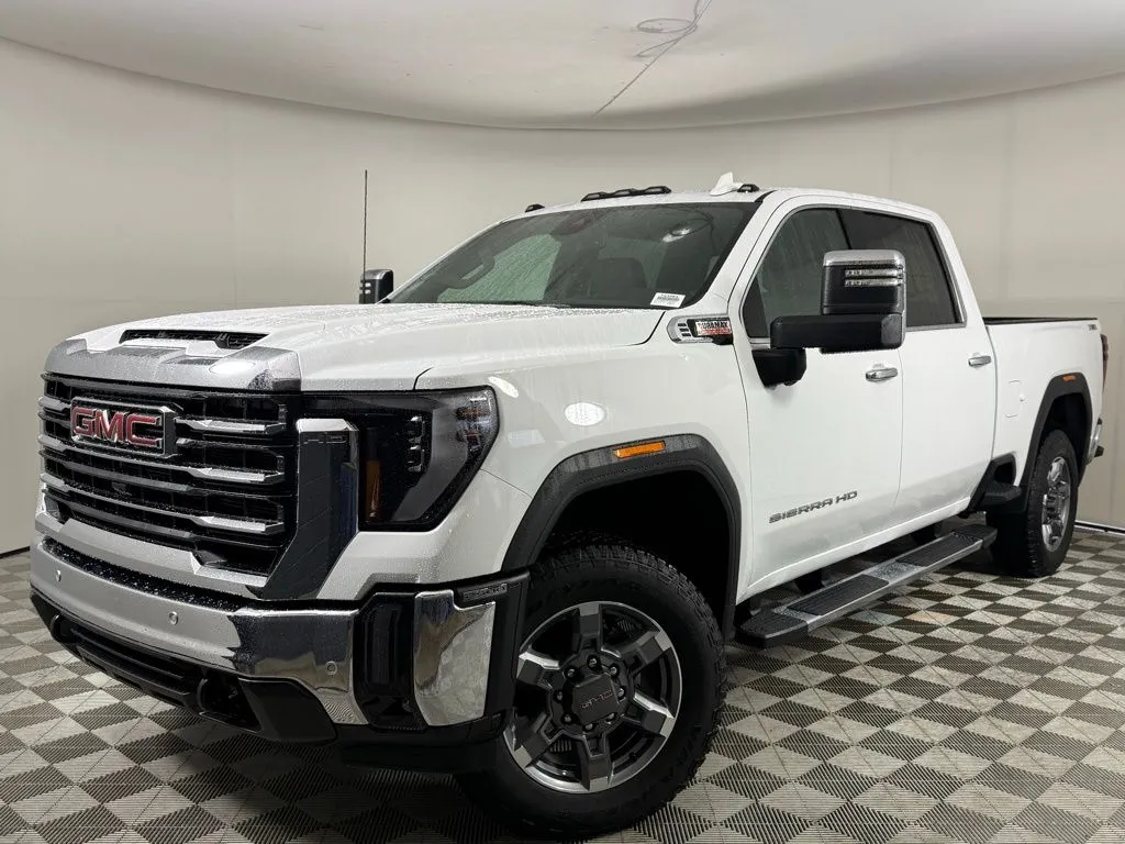 White 2025 GMC Sierra 2500HD SLT for sale in Morrow, GA