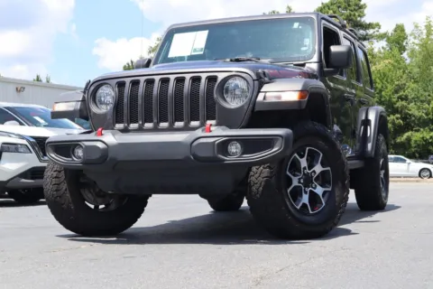 Gray 2021 Jeep Wrangler Unlimited Rubicon for sale in Morrow, GA