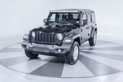 Black 2018 Jeep Wrangler Unlimited Sport for sale in Morrow, GA