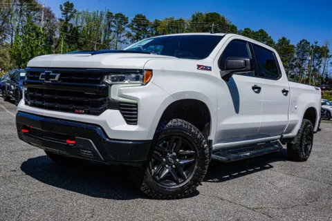 White 2022 Chevrolet Silverado 1500 LT Trail Boss for sale in Morrow, GA