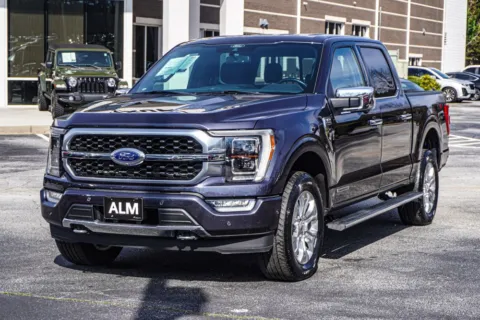 Another view of 2022 Ford F-150 Platinum for sale in Morrow, GA at ALM GMC South