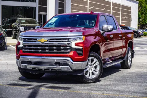 Red 2022 Chevrolet Silverado 1500 LTZ for sale in Morrow, GA