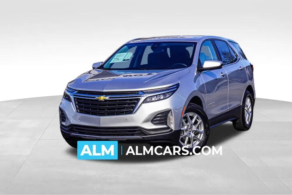 Silver 2022 Chevrolet Equinox LT for sale in Morrow, GA