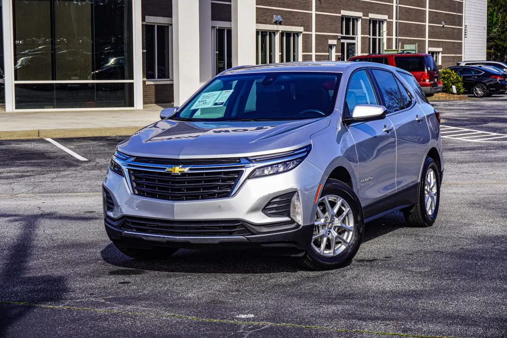 Silver 2022 Chevrolet Equinox LT for sale in Morrow, GA