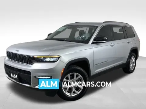 Silver 2022 Jeep Grand Cherokee L Limited for sale in Morrow, GA