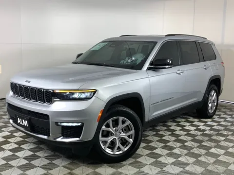 Silver 2022 Jeep Grand Cherokee L Limited for sale in Morrow, GA