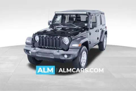 Black 2018 Jeep Wrangler Unlimited Sport for sale in Morrow, GA