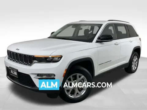 White 2023 Jeep Grand Cherokee Limited for sale in Morrow, GA