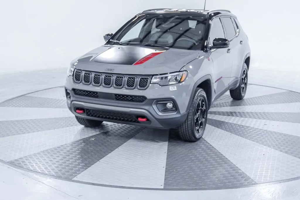 Gray 2024 Jeep Compass Trailhawk for sale in Morrow, GA