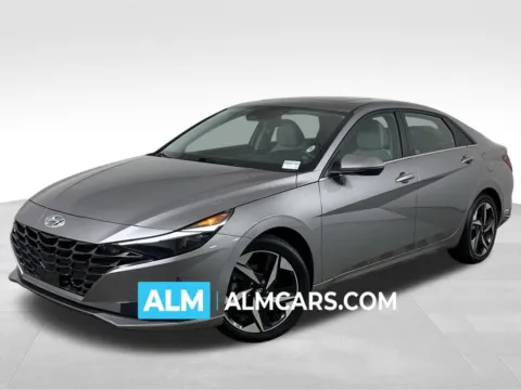 Silver 2021 Hyundai Elantra Limited for sale in Morrow, GA