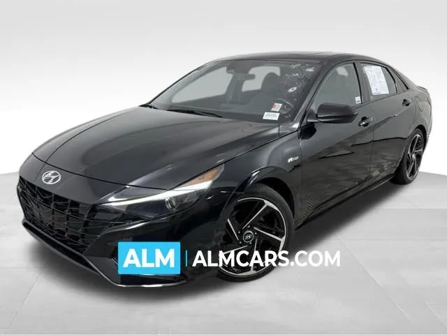Black 2023 Hyundai Elantra N Line for sale in Morrow, GA