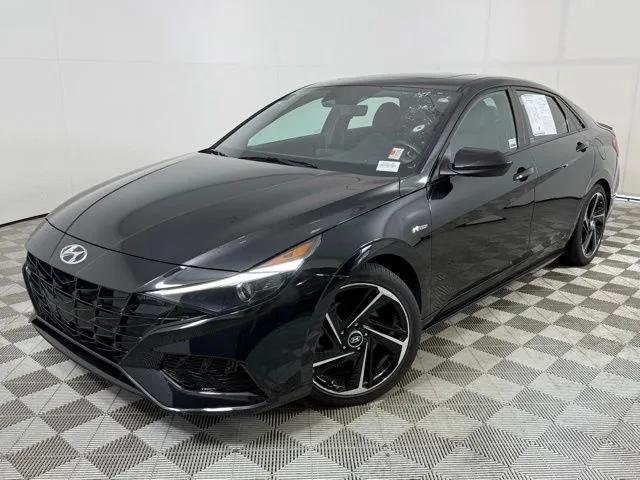 Black 2023 Hyundai Elantra N Line for sale in Morrow, GA