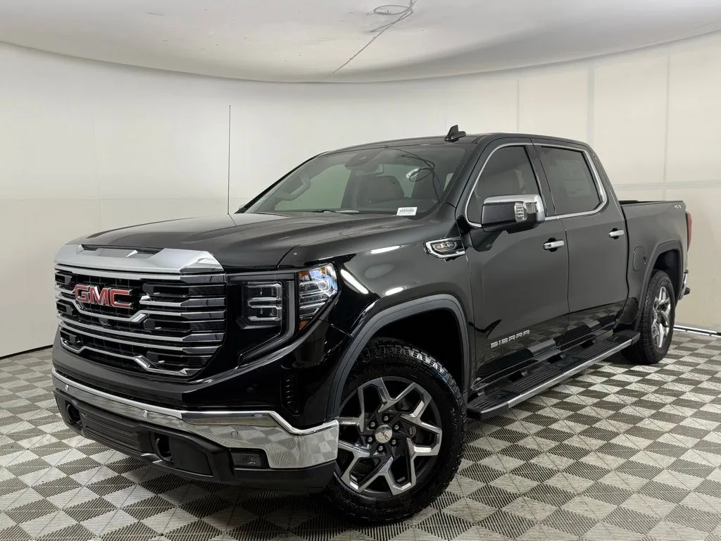 Black 2025 GMC Sierra 1500 SLT for sale in Morrow, GA