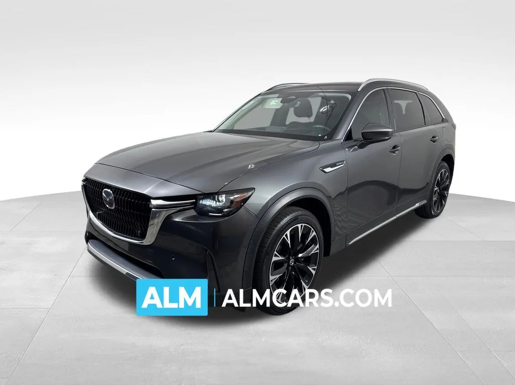 Gray 2024 Mazda CX-90 PHEV Premium for sale in Morrow, GA