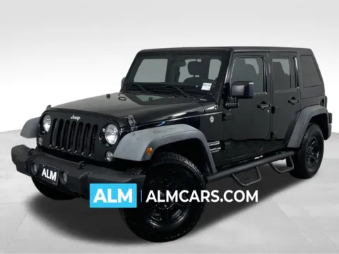 Black 2016 Jeep Wrangler Unlimited Sport for sale in Morrow, GA