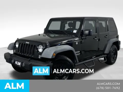 Black 2016 Jeep Wrangler Unlimited Sport for sale in Morrow, GA
