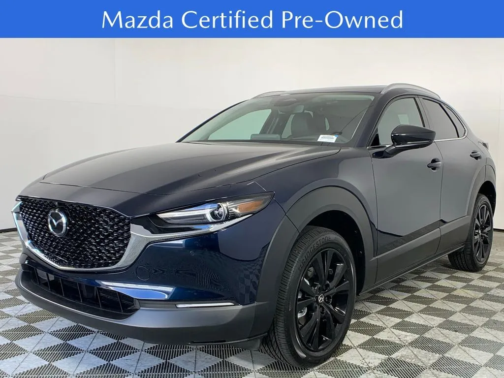 Blue 2024 Mazda CX-30 2.5 Turbo Premium Plus Package for sale in Morrow, GA