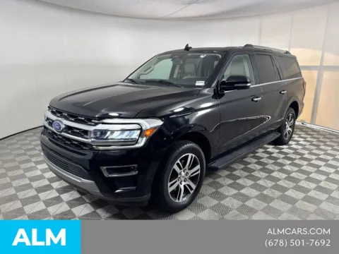 Black 2024 Ford Expedition Max Limited for sale in Morrow, GA