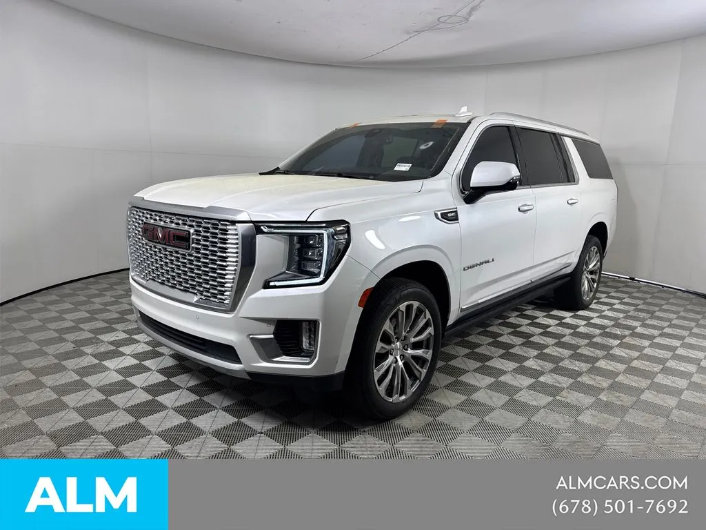 White 2021 GMC Yukon XL Denali for sale in Morrow, GA