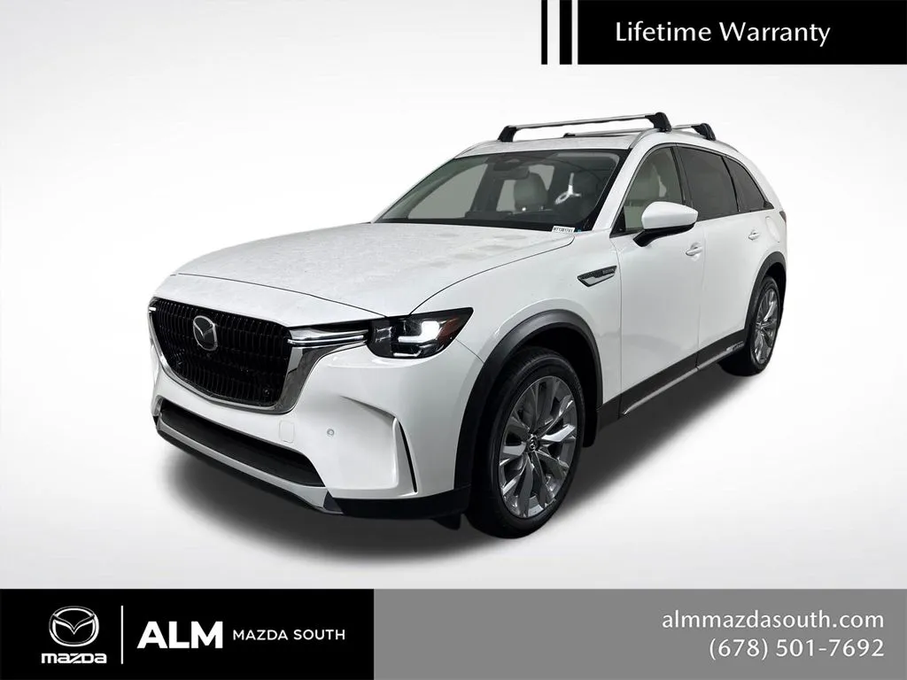 White 2026 Mazda CX-90 3.3 Turbo Premium Plus for sale in Morrow, GA