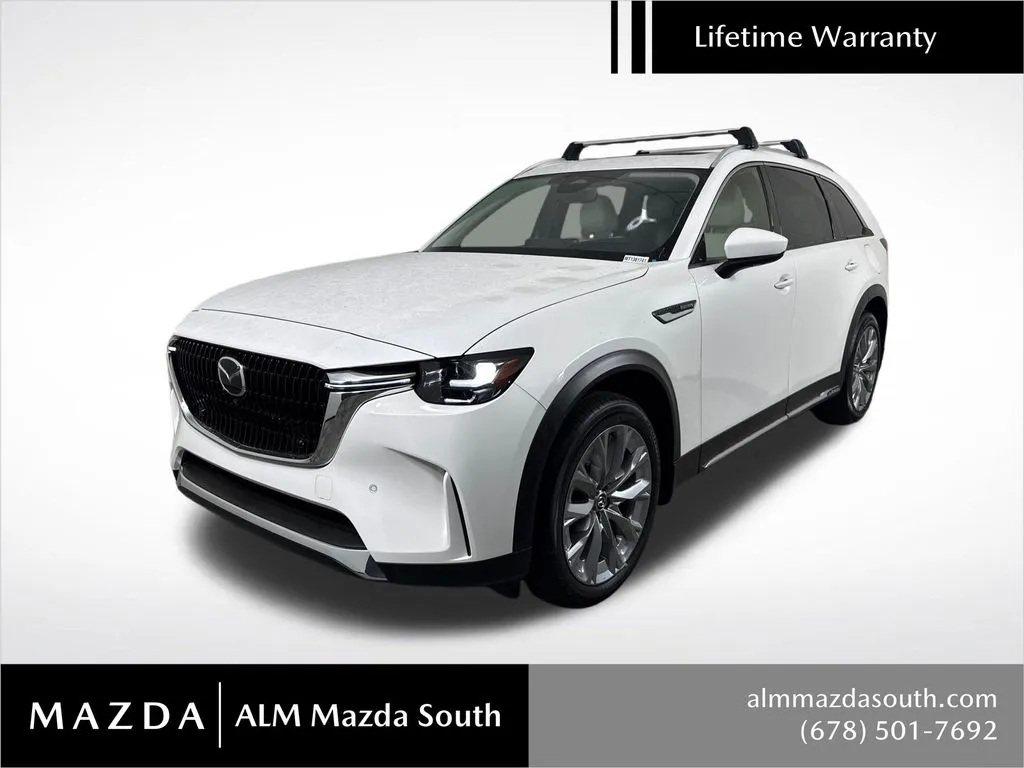 White 2026 Mazda CX-90 3.3 Turbo Premium Plus for sale in Morrow, GA