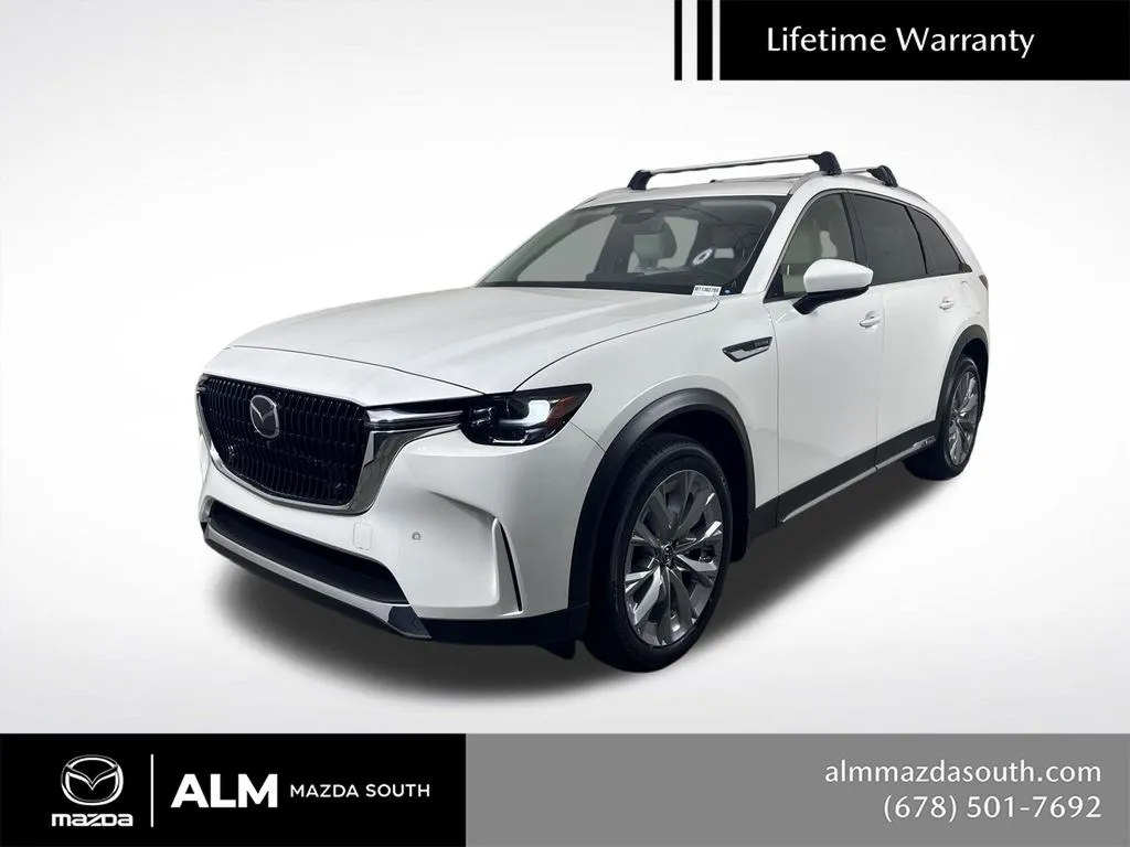 White 2026 Mazda CX-90 3.3 Turbo Premium Plus for sale in Morrow, GA