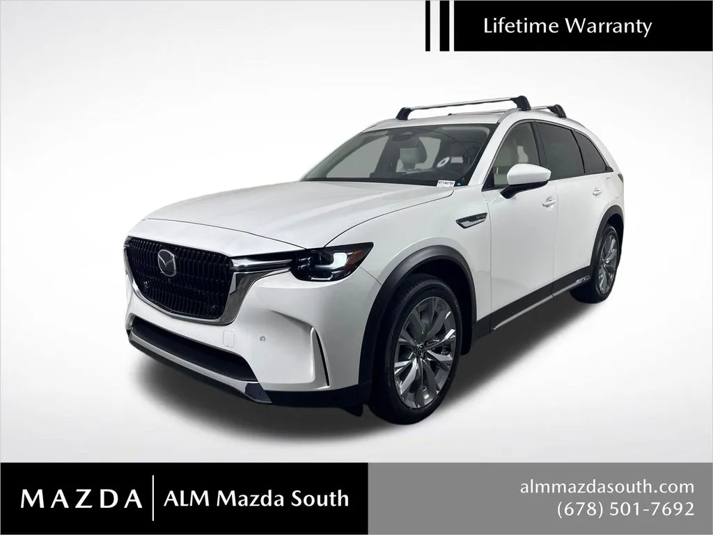 White 2026 Mazda CX-90 3.3 Turbo Premium Plus for sale in Morrow, GA