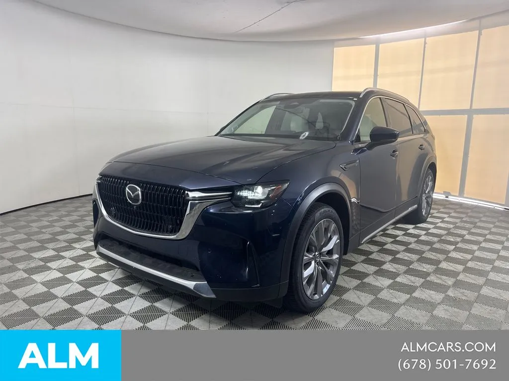 Blue 2024 Mazda CX-90 3.3 Turbo Premium Plus for sale in Morrow, GA