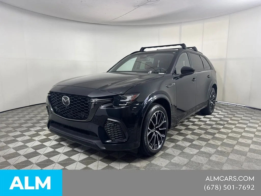 Black 2025 Mazda CX-70 3.3 Turbo S Premium for sale in Morrow, GA