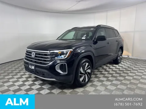 Black 2025 Volkswagen Atlas 2.0T SE w/Technology for sale in Morrow, GA