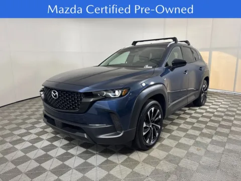 Blue 2025 Mazda CX-50 Hybrid Premium Plus for sale in Morrow, GA
